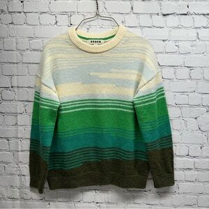 Boden scenic crew neck Multicolo Sweater size XS